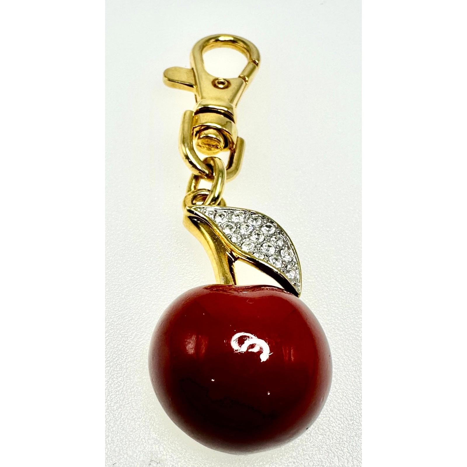 Joan Rivers Cherry Keychain - image 1