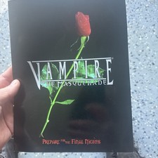 White Wolf Vampire The Masquerade Prepare for the Final Nights promo booklet VG+
