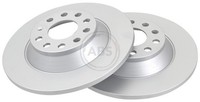 2X Bremsscheibe Beschichtet A.B.S. 17629 FüR Audi 4F5 4F2 C6 4FH A6 Avant TDI