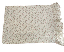 Vintage Ralph Lauren Casey Petite Rose Standard Ruffled Pillowcase HTF Outlet