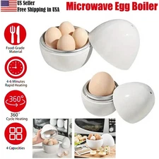 Safe Microwave Egg Boiler Cooker Ball Shape Steamer Kitchen Cook Tool Adjustable