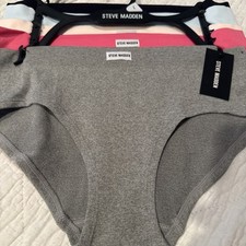 Steve Madden Panties 5 Pack Underwear Size Large Seamless Briefs Lingerie