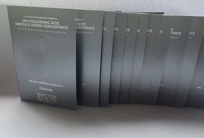 Doctor Babor Set 10D Hyaluronic Acid Ampoule Serum Concentrate 10 x 2 ml NEU&OVP