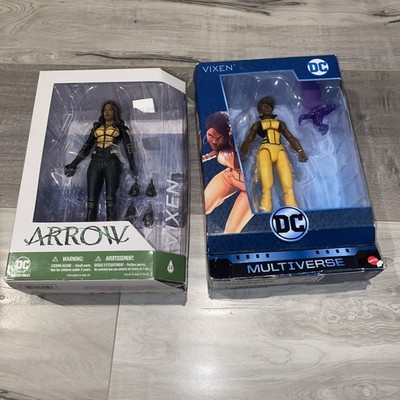 Dc Collectibles Arrow Vixen #14 & Mattel Multiverse Dc Rebirth Vixen Figure Lot