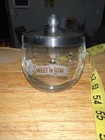 MCM Sweet N Low Sugar Sweetener Bowl Jar Libbey Glass Promo White Logo Vintage — photo 10
