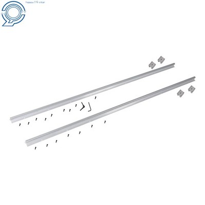Industrial SBR20 1800mm Linear Guide 2PCS w/4 Blocks for Lathe/Automation