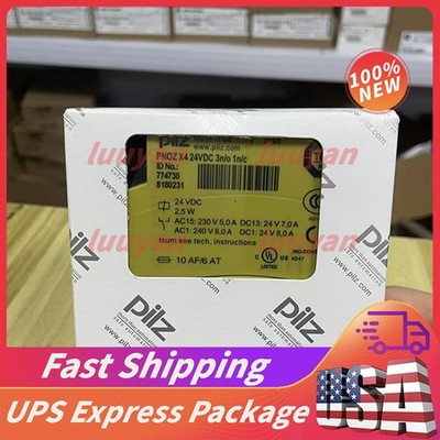 Factory Sealed Pilz 774730 PNOZ X4 Safety Relay Expedited Shipping