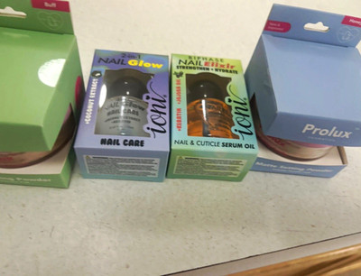 Assorted Prolux, ioni & Beauty Secrets Full Size 2-in-1 Makeup & Nail Care Lot