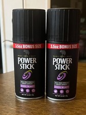 Power Stick Cool Blast Body Spray 3.5 oz lot of 2 free shipping