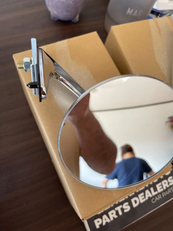 Genuine Nissan Right Left Side Fender Mirrors Datsun 510 1000 1200 Sunny B110 Foto 3 de 4