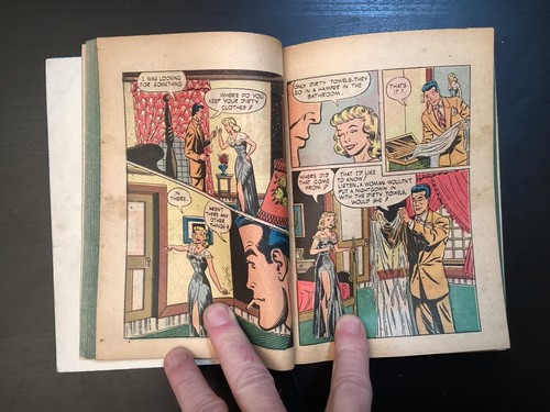 Vtg Dell Murdock Mystery Comic Four Frightened Women, Coxe, PB TIP 2, 1950 - Picture 13 of 19