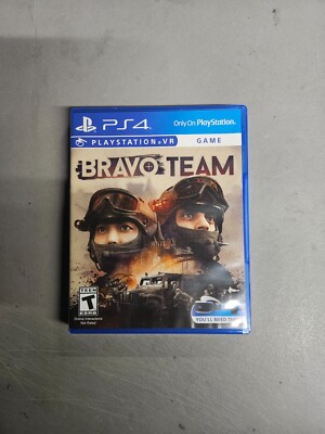 Bravo Team - VR Game -  - Sony PlayStation 4 PS4 - Very Good, Free Shipping!!