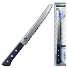 Japanese KAI Seki Magoroku Wakatake Bread Knife 8.25" (210 mm) Blade JAPAN MADE