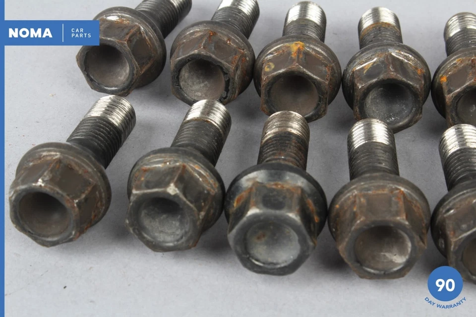 03-08 BMW Z4 E85 E86 E87 E46 E39 E60 parafusos de aro de roda conjunto de 20 6781150 fabricante de equipamento original - Imagem 4 de 4