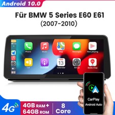 Autoradio 12" Android 11.0 DAB+ Navigatore BMW Serie 3 E90 E91 E93 E92 Serie 5 E60 E61 E63 CCC