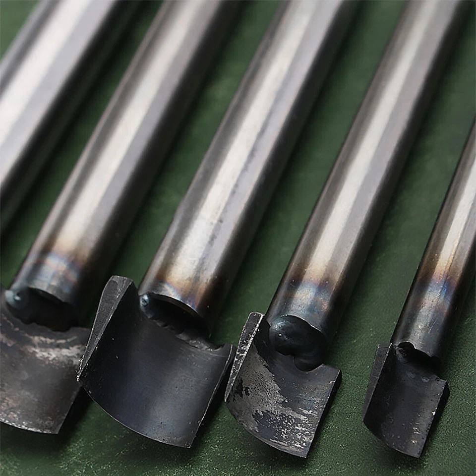 Steel Quarter Round Leather Craft Arc End Cutter Punch Strap Belt Wallet tools - Image 2 of 4