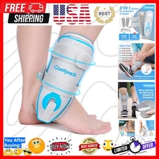 Durable Ankle Stabilizer with Customizable Fit & Gel Therapy for Injury Recovery