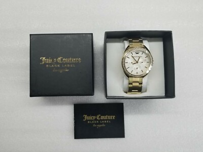 Juicy Couture Gold-Tone Stainless Steel Watch Juicy Couture Jetsetter Gold Dial Gold-Plated Stainless  main image 2