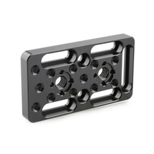 Cheese Plate with 1/4in-20  3/8in-16 Thread Cinema Camera Mounting Baseplate