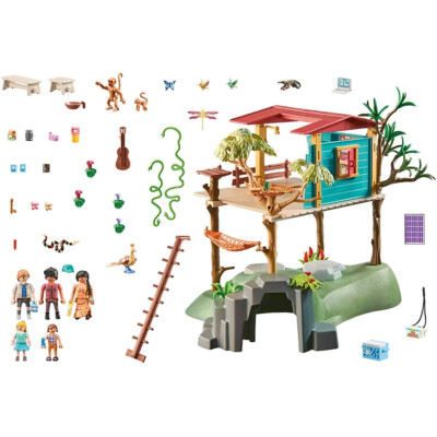 Playmobil Wiltopia Family Treehouse 71013 Recycled Materials | eBay