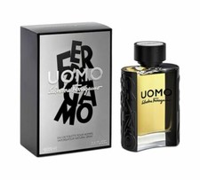 Uomo by Salvatore Ferragamo 3.4 oz / 100 ml Eau de Toilette Men's Spray New Seal