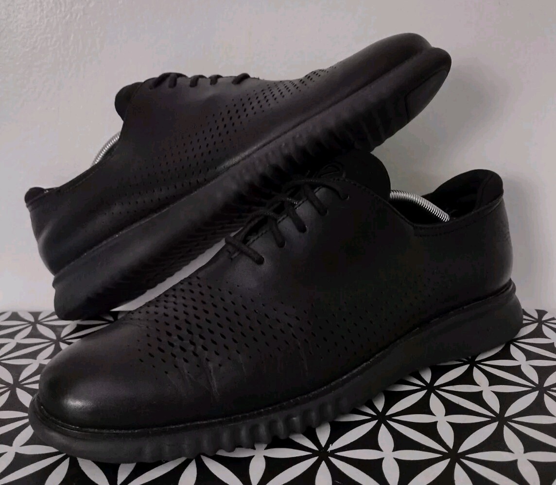COLE HAAN 2.ZEROGRAND LASER C23832 MENS BLACK LEATHER  display picture 2