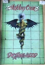 Motley Crue Dr. Feelgood  Reproduction Poster.