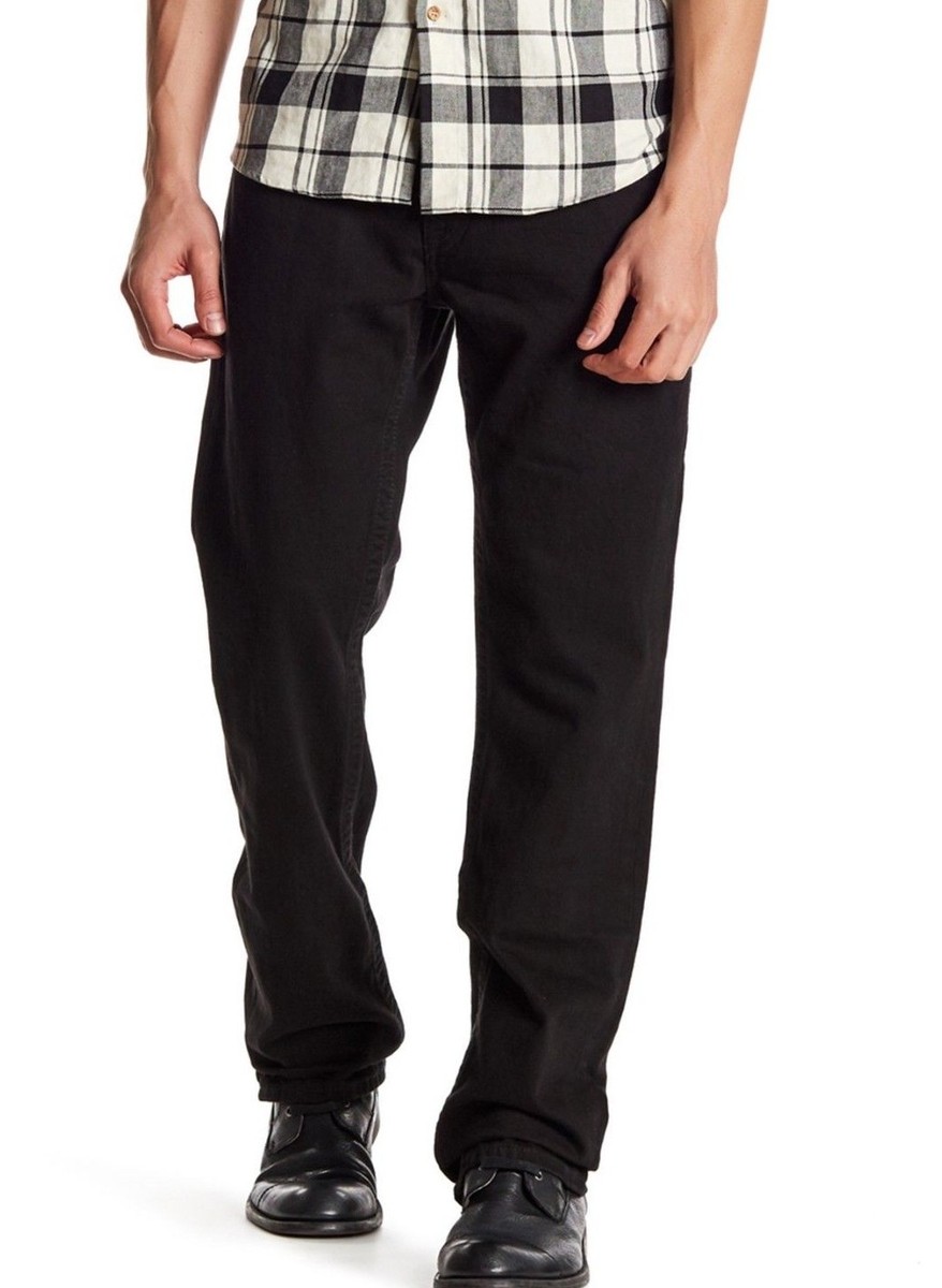 パンツ TRUE RELIGION Flared denims black $229 NWT TRUE RELIGION Sz34 STRAIGHT W/FLAP ALL BLACK DENIM