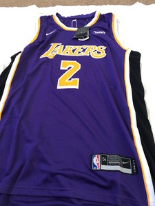 lonzo ball blue lakers jersey