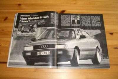 Autozeitung 11841) Der hat Power! Audi 80 1.8E mit 139PS von Bergmeister im Tes