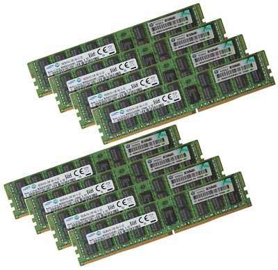 HP 8x 16GB 128GB 752369-081 774172-001 726719-B21 DDR4 ECC RAM PC4-2133P-R REG