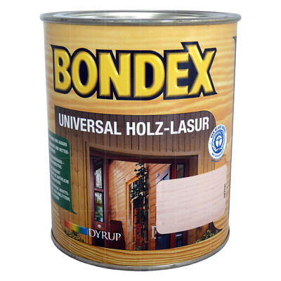 BONDEX Universal Holzlasur 2.5 Liter Universallasur Holzschutzlasur FARBWAHL