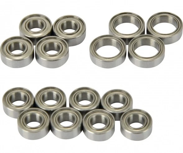 Tuningsatz TT-02 - 2 Ritzel, 16 Kugellager, 4Öldruckstoßdämpfer Carson 500908234 - Bild 4 von 4