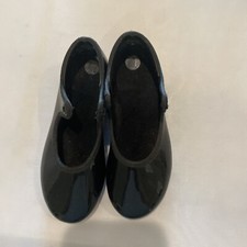 BLOCK Size 7.5 Girls Black Tap Shoes