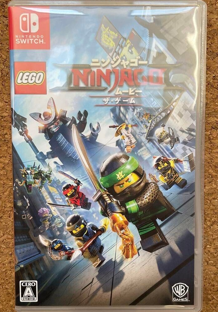 Nintendo Switch Lego Ninja Go movie The Game Japanese Tested
