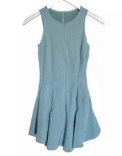 Lululemon Women's Everlux Short-Lined Tennis Tank Dress 6" Tidal Teal - Size 4