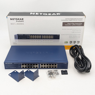 Netgear ProSafe JGS524 24-Port Gigabit Unmanaged Switch