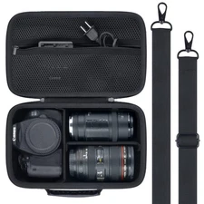 Camera Case Compatible with Canon EOS Rebel T7 / T100 / R50 / R100 / R5 / R6 ...