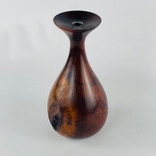 Bud Vase California Redwood Burled 8 3/8  