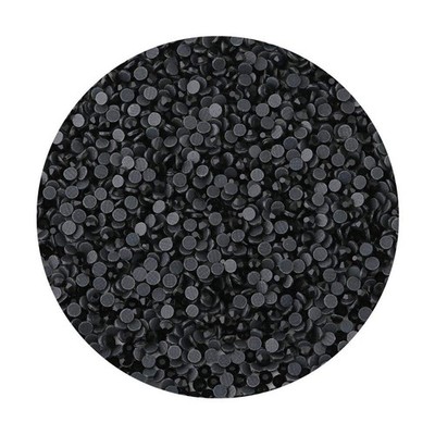 2880 PCS Crystal Hotfix Rhinestone Machine Cut Stone Black SS6/2mm DIY