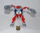 Lego Bionicle Bohrok Kal Tahnok Kal (8574) w/GOLD KRANA Complete Figure
