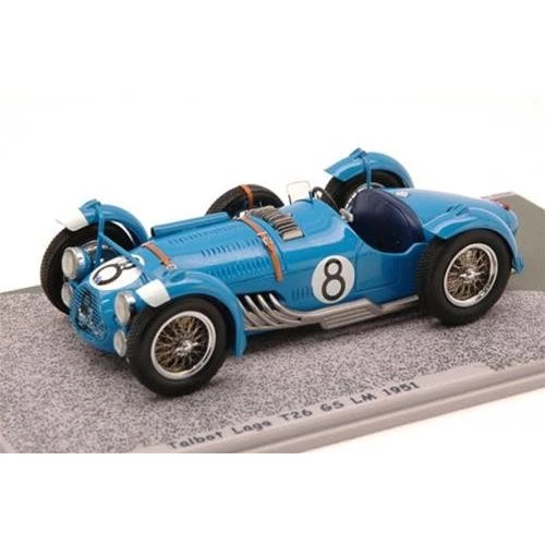 1:43 Bizarre Talbot Lago T26 Gs N.8 Retired Le Mans 1951 Chaboud-Vincent BZ431 M - Immagine 2 di 2
