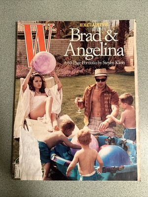 W Magazine Brad Pitt Angelina Jolie July 2005 60-Page Portfolio