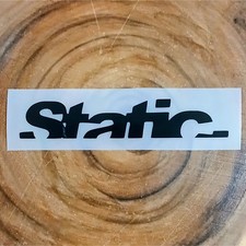 Static Premium Vinyl Decal X2 Slammed Jdm Inspired Import Tuner Build Sticker