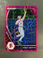 Robby Martin 2021 Panini Draft Picks Baseball #PDP198 Card Pink Velocity