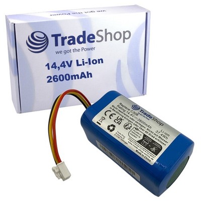 Li-Ion Akku 14,4V 2600mAh ersetzt Blaupunkt 6.60.40.02-0, D071-INR-CH-4S1P