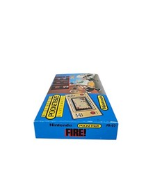 RARE Nintendo Game & Watch FIRE FR-27 Original Box & Game Japan Pocketsize 1981
