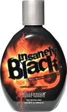 Millenium Tanning Insanely Black 60X UV Bronzer Accelerator Tanning Lotion, 2