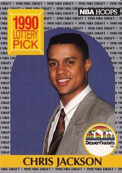 1990-91 Hoops #392 Chris Jackson