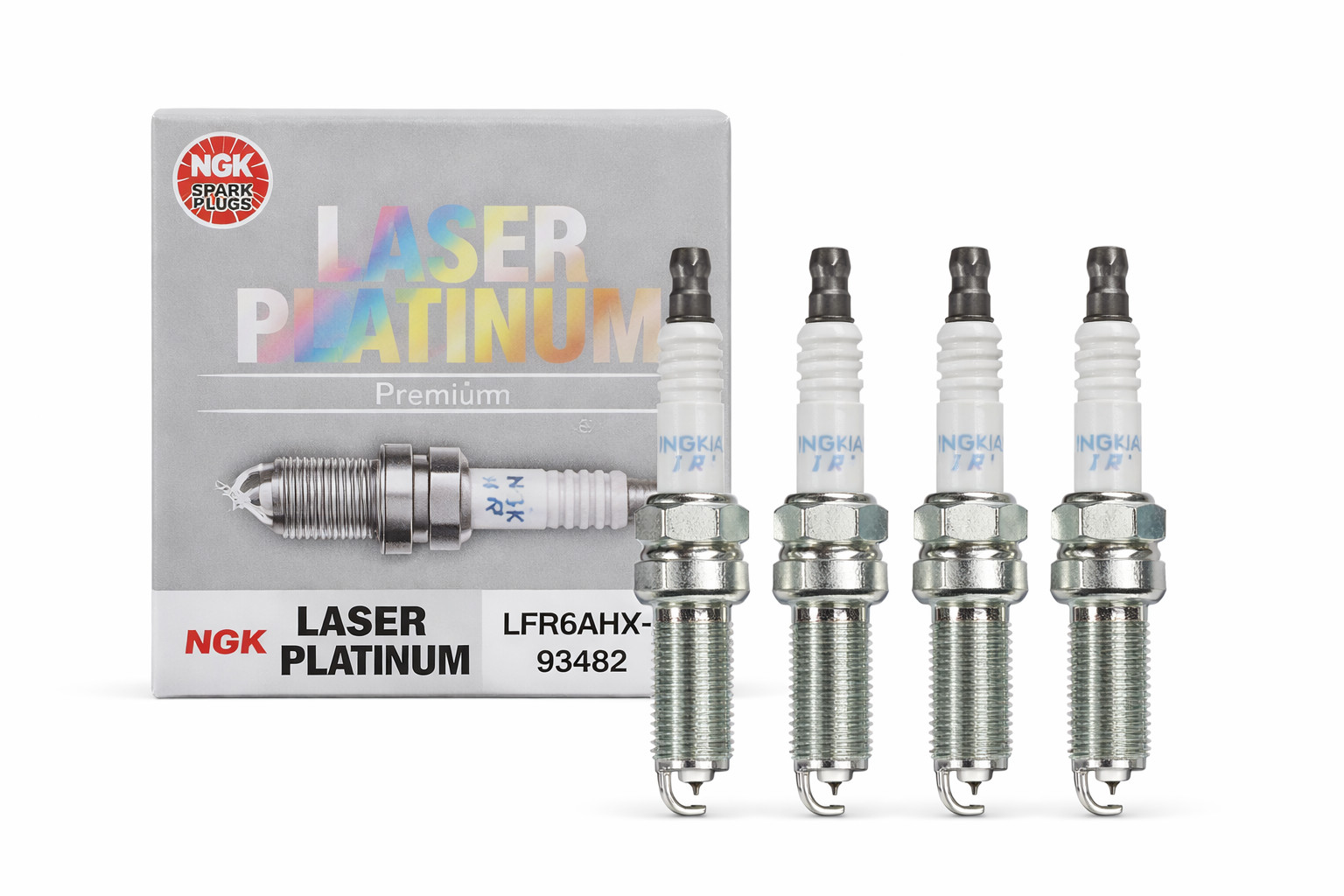 NGK Laser Iridium High Ignitability Spark Plug 4 x 93482 Subaru Outback 13-19